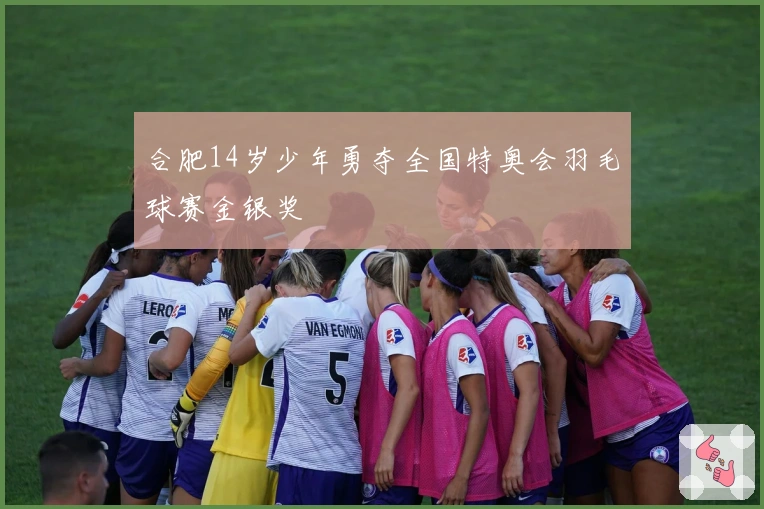 合肥14岁少年勇夺全国特奥会羽毛球赛金银奖